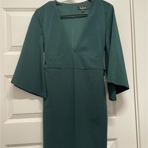 Lulus Mini Belted/Batwing Dress